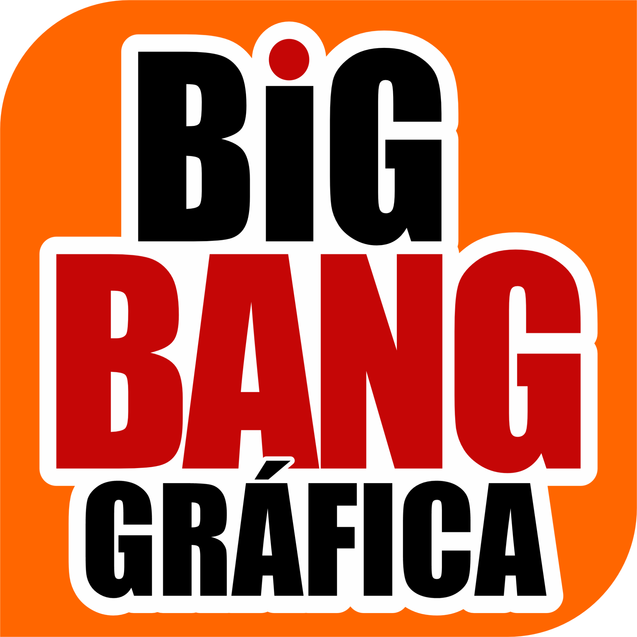 Big Bang Gráfica — logo original